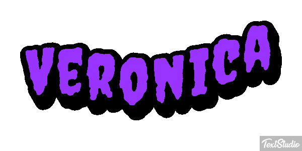 Verónica テキスト効果