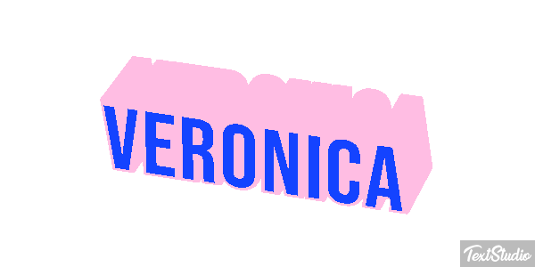 Verónica テキスト効果