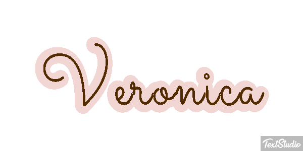 Verónica テキスト効果