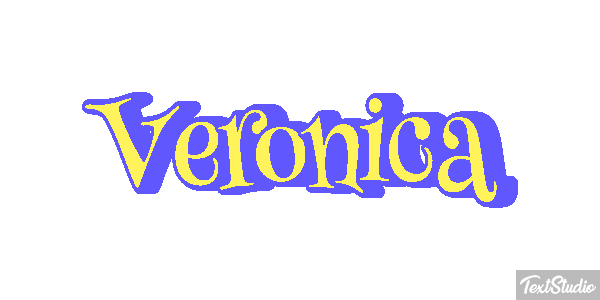 Verónica テキスト効果