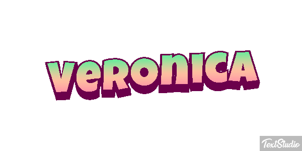 Verónica テキスト効果