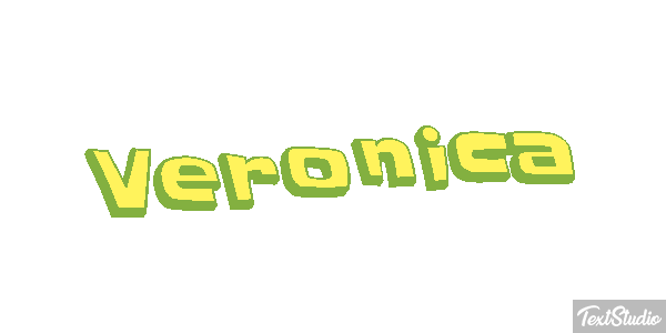 Verónica テキスト効果