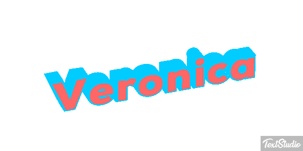 Verónica テキスト効果