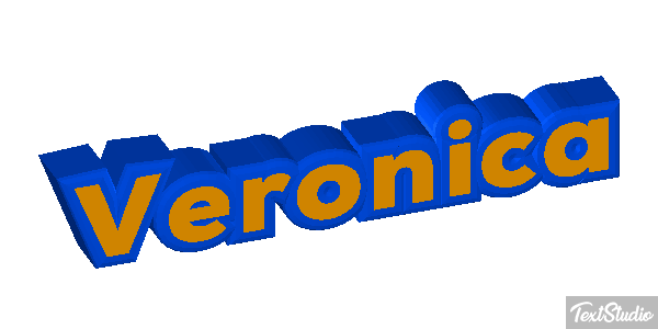 Verónica テキスト効果