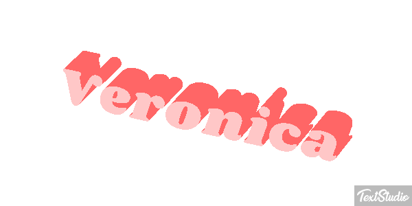Verónica テキスト効果