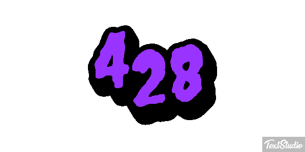 428 Efecto de texto