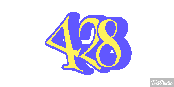428 Efecto de texto