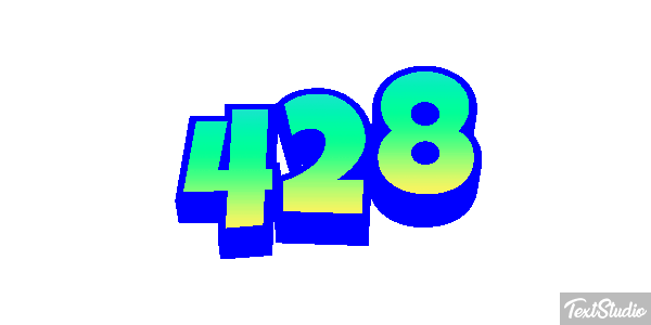 428 Efecto de texto