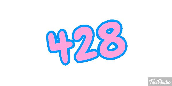 428 Efecto de texto