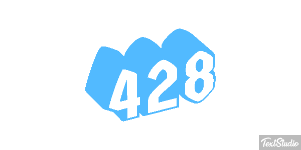428 Efecto de texto