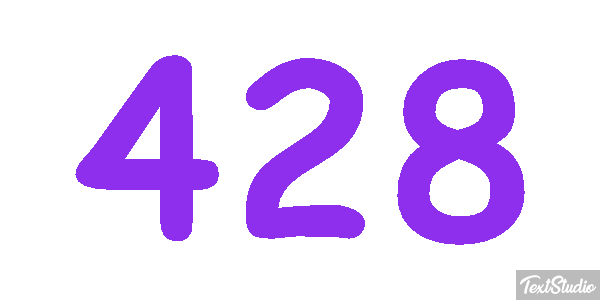428 Efecto de texto