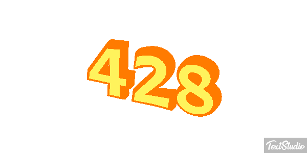 428 Efecto de texto