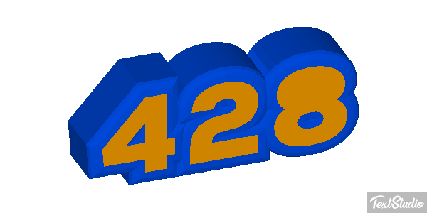 428 Efecto de texto