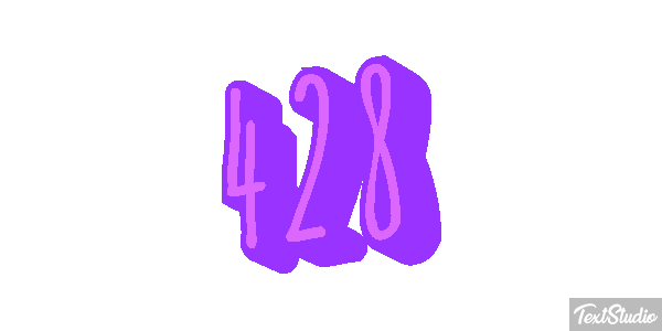 428 Efecto de texto