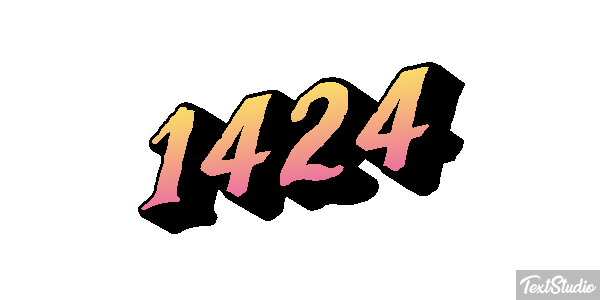 1424 テキスト効果