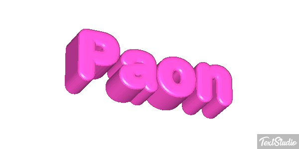 Paon Effetto testo