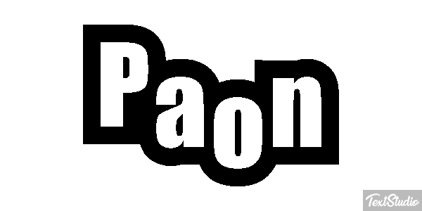 Paon Effetto testo