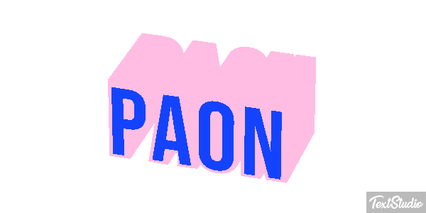 Paon Effetto testo