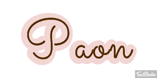 Paon Effetto testo
