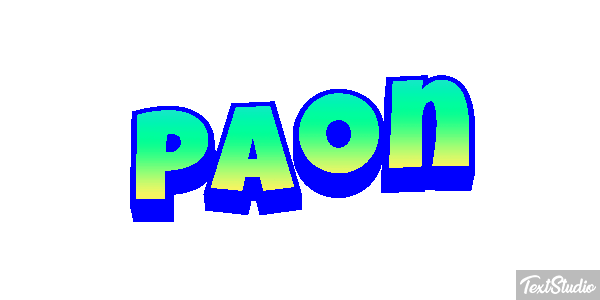 Paon Effetto testo