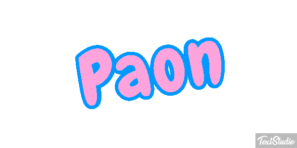 Paon Effetto testo