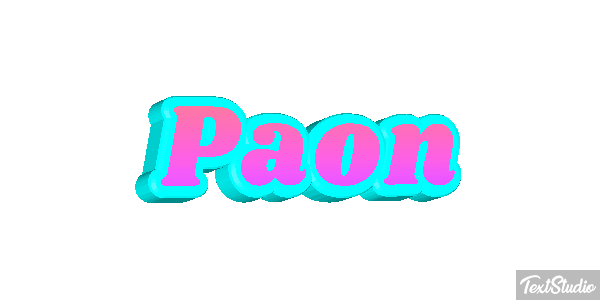 Paon Effetto testo