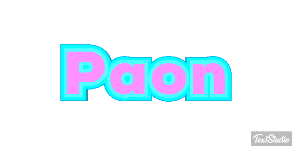 Paon Effetto testo