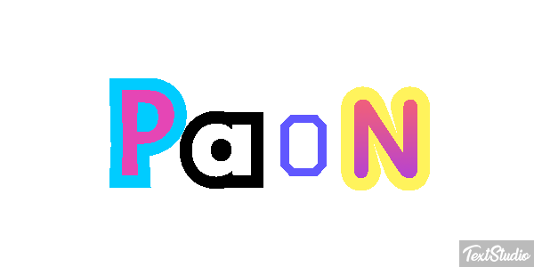Paon Effetto testo