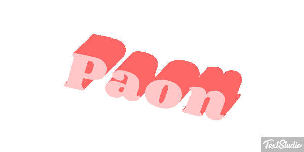 Paon Effetto testo