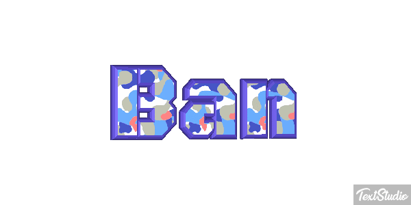 Ban Text effect