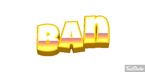 Ban Text effect