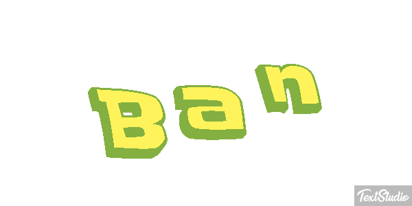 Ban Text effect