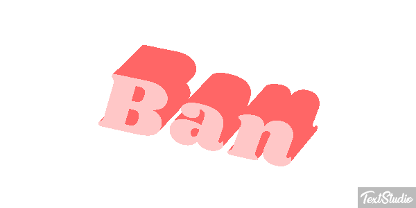 Ban Text effect
