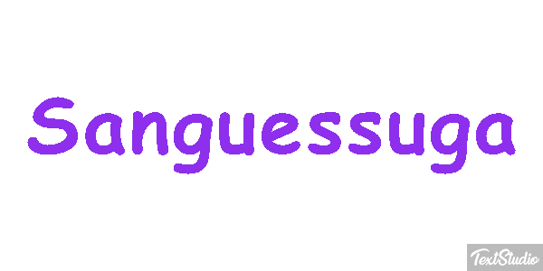 Sanguessuga Efeito do texto