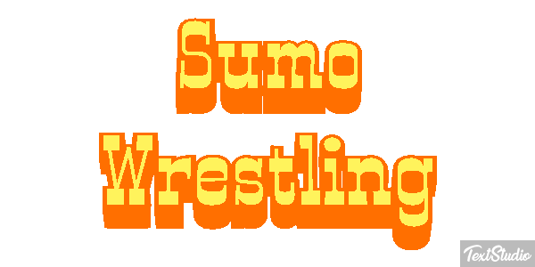 Sumo Wrestling Efekt tekstowy