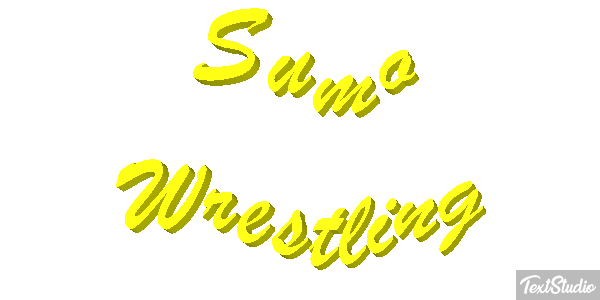 Sumo Wrestling Efekt tekstowy
