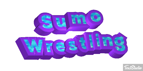 Sumo Wrestling Efekt tekstowy