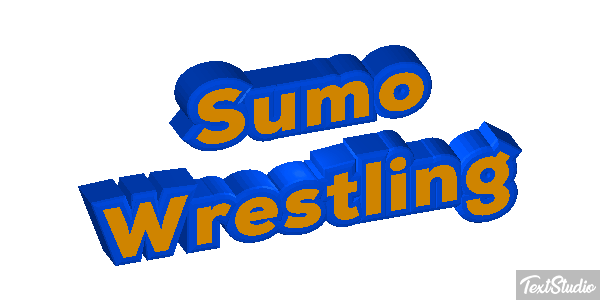 Sumo Wrestling Efekt tekstowy