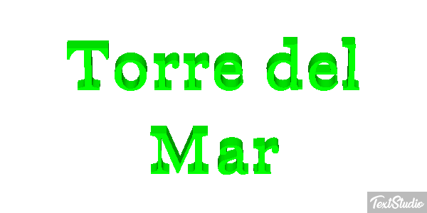 Torre del Mar Efekt tekstowy