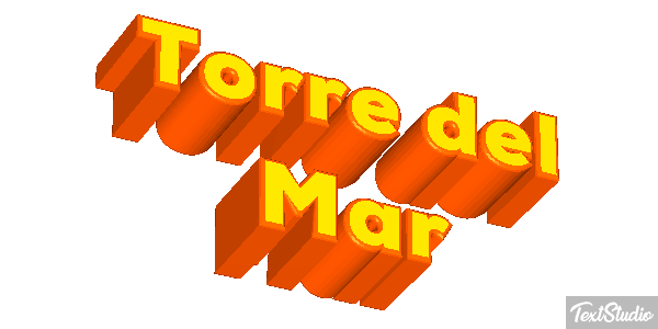 Torre del Mar Efekt tekstowy