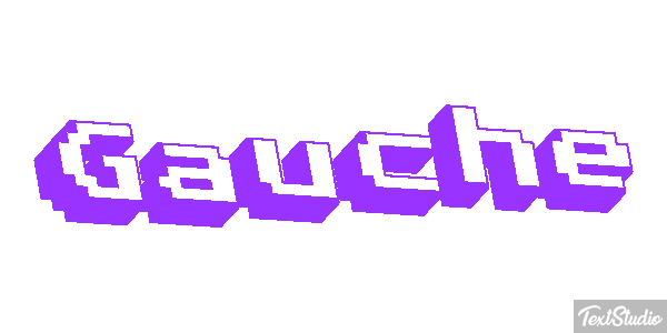 Gauche Effet de texte