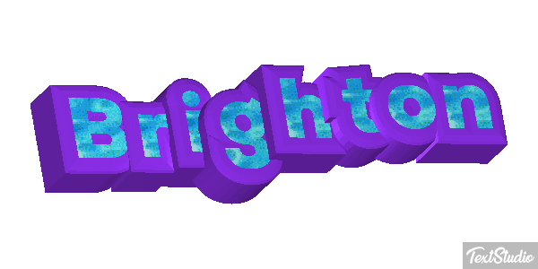 Brighton テキスト効果