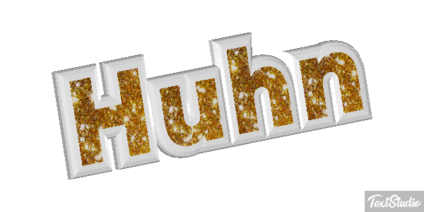 Huhn Texteffekt