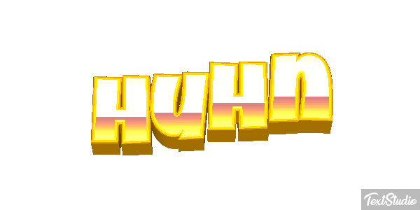Huhn Texteffekt