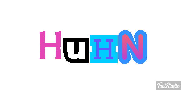 Huhn Texteffekt