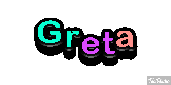 Greta Efekt tekstowy