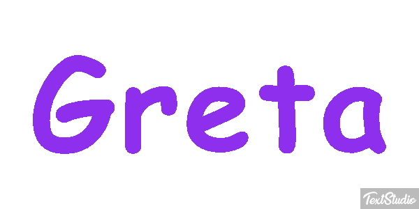 Greta Efekt tekstowy