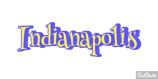 Indianapolis テキスト効果