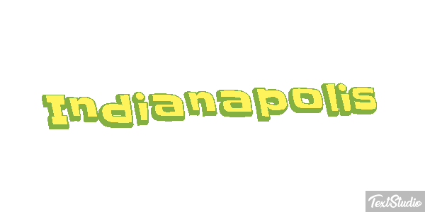 Indianapolis テキスト効果