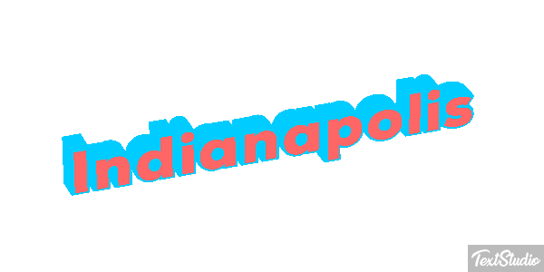 Indianapolis テキスト効果